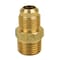 Thrifco Plumbing No. 48 3/8 Inch Flare x 3/8 Inch MIP Brass Adapter 4401138 - alternate 2
